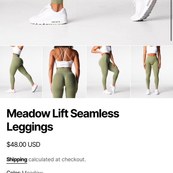 NVGTN Leggings Green size S - Picture 2 of 4